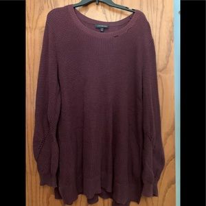 Back lace up Lane Bryant Sweater